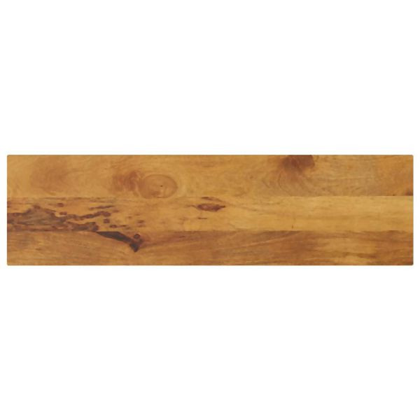 vidaXL Tischplatte 120x30x3,8 cm Rechteckig Massivholz Mango, 371635