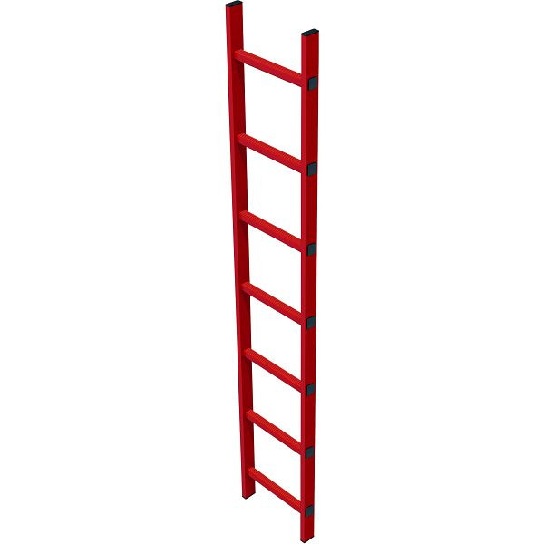 ZARGES Schachtleiter GFK 5 Sprossen, 400 mm lichte Breite, 47372