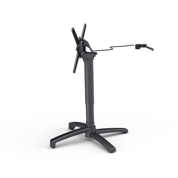 Feros X Cross Pneumatisch verstellbares Tischgestell schwarz, 11010