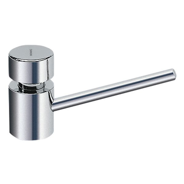 KWC Seifenspender für Waschtischeinbau, 1 l-Flasche, Ausladung 140 mm, 2000056721