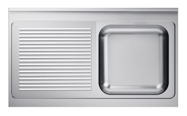 CombiSteel 600 Spültischplatte 1 Rechts 1200, Breite (mm): 1200, Tiefe (mm): 600, 7013.1315