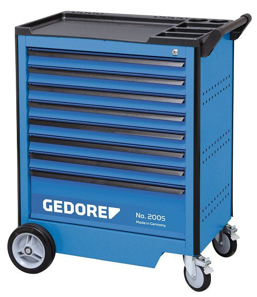 GEDORE Werkzeugwagen mit 8 Schubladen, 985 x 875 x 478 mm, 2003554
