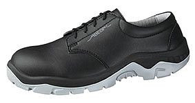 ABEBA Sicherheitsschuhe anatom Halbschuh schwarz, S2, Ristbereich mit Schnürung, Mikrofaser, 2136-49