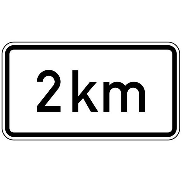 Stein HGS Entfernungsangabe in... km Nr. 1004-31, 330x600mm /RA2/Flachform 3mm, 1004-31-223