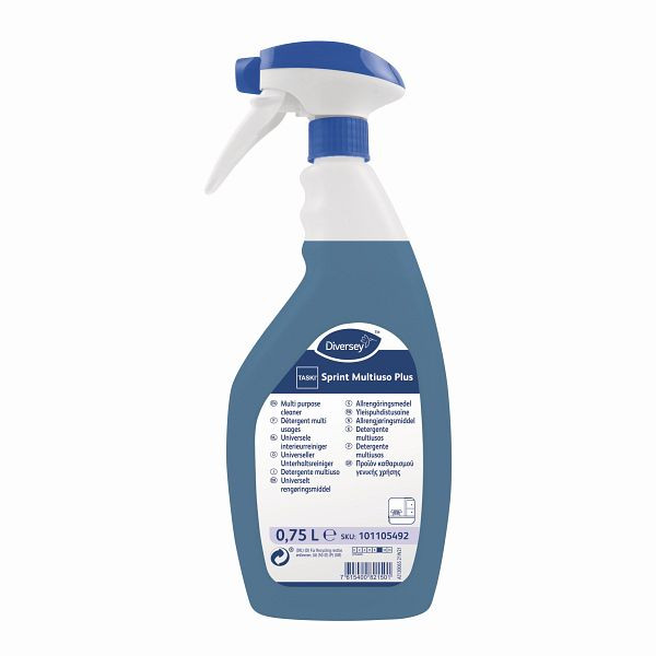 TASKI Unterhaltsreiniger Sprint Multiuso Plus - Sprayflasche, VE: 0,75 L, 101105492