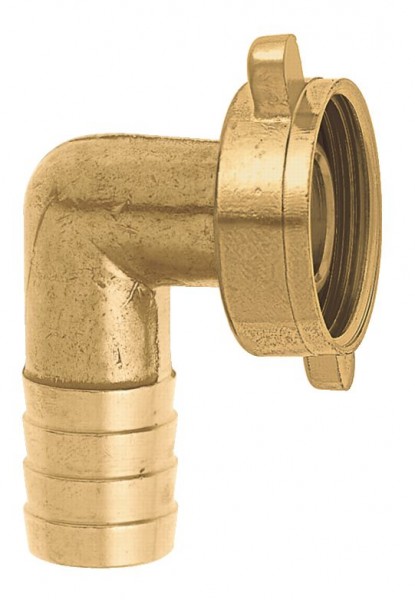 GEKA-2/3-Winkelschlauchverschraubung, 90° IG G 1" - 19mm MS, VE: 10 Stück, 28.2053