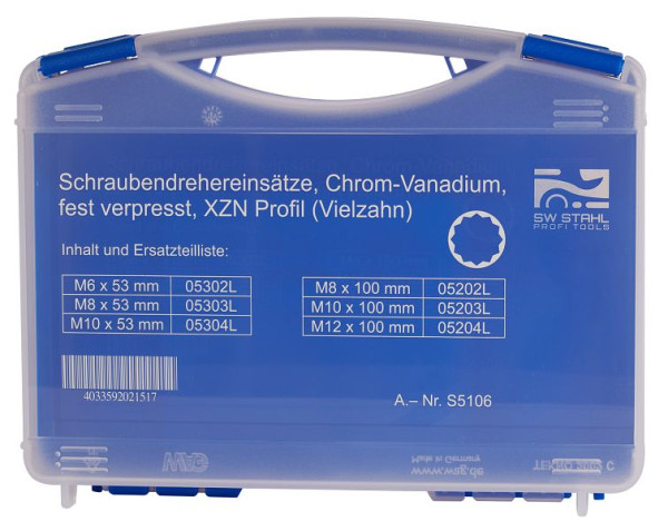 SW-Stahl Leerkoffer für S5106, S5106-KOFFER, 4033592082778