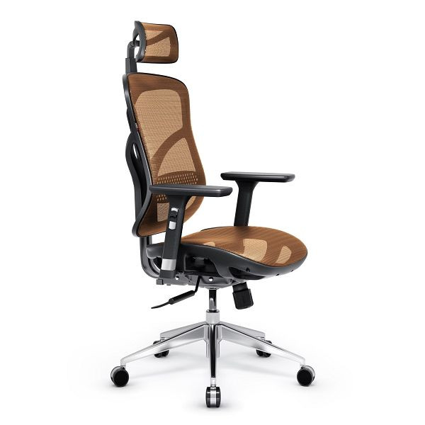 Diablo Chairs Ergonomischer Stuhl Diablo V-Basic: Schwarz-Orange, 1539