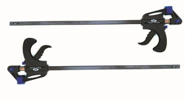 VaGo-Tools Schnellspannzwinge 300 mm Einhandzwinge Klemmzwinge Schraubzwinge, VE: 2 Stück, 250-300x2_rv