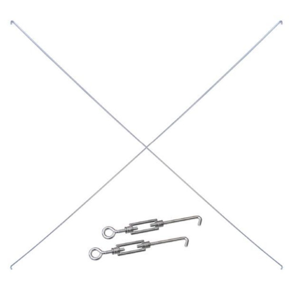 Schulte Diagonalstrebe 750/1000, verzinkt, 13591