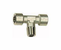 Riegler T-Stück, innen/außen/innen, AG: konisch DIN 2999, IG: zyl. nach DIN EN ISO 228-1, 112772