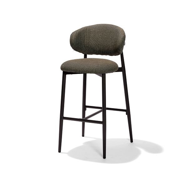 BEST Cuba Barstuhl, Anthrazit, Aluminium + Schaumstoff, 552639