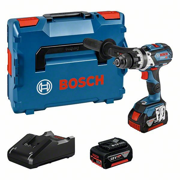 Bosch Akku-Schlagbohrschrauber GSB 18V-110 C: 2x Akku GBA 18V 5.0Ah, 06019G030D