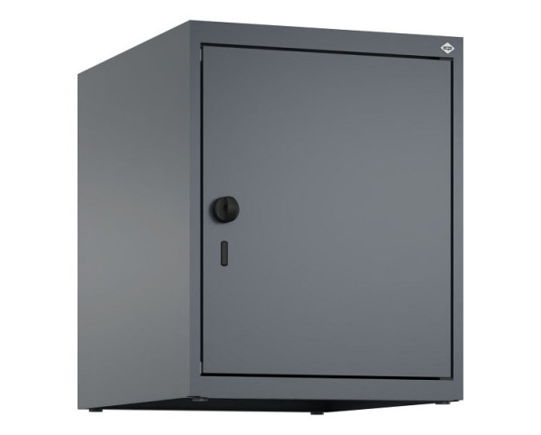 C+P Schrankaufsatz Classic PLUS, Aufsatzschrank, 7016/7016, Drehriegel, 500x400x500mm, 1 Abteil, 080090-12 S10012