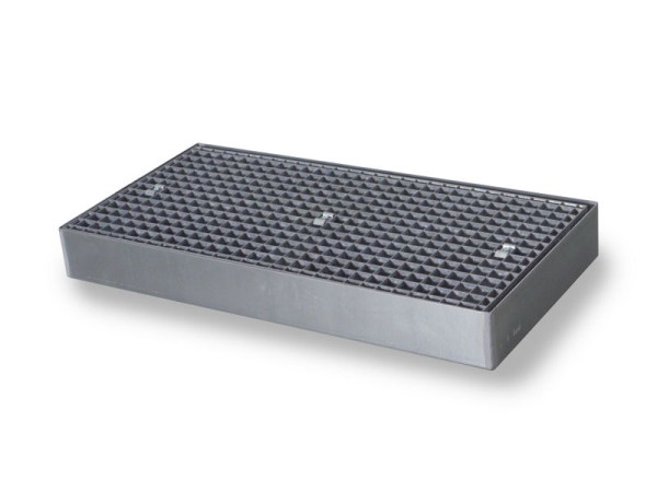 SÄBU SAFE Flachwanne FW 2, verzinkt, B 1.000 x T 500 x H 118 mm, F8319