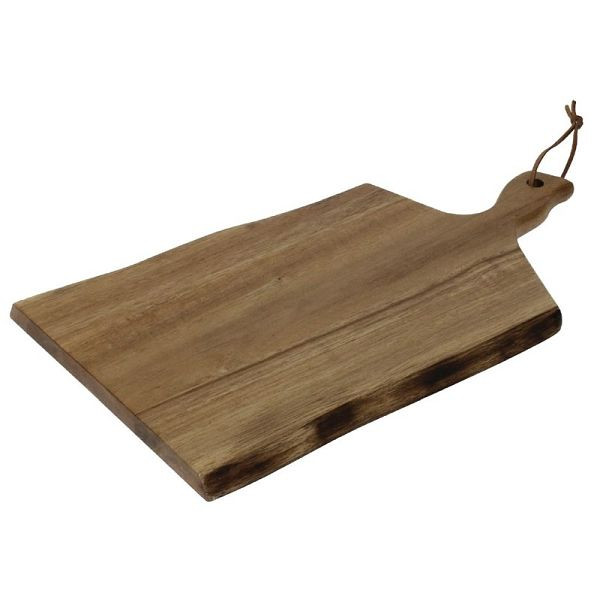 Olympia Servierbrett Akazienholz Wellenform 30,5 x 21,5cm, GM263