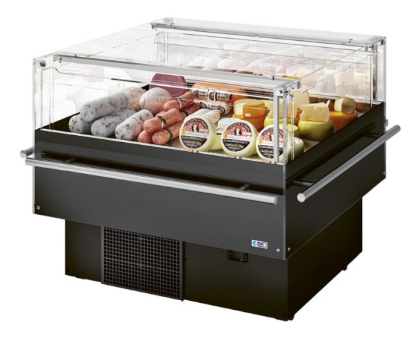 ISA Kühlinsel THEA TN 110, für Take-Away Kühlprodukte und Getränkekühlung, steckerfertig, Umluftkühlung, 453900920110