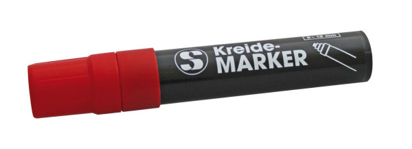 Schneider Kreidestift 15 mm, Farbe rot Schreibdicke: 5-15 mm, 198915
