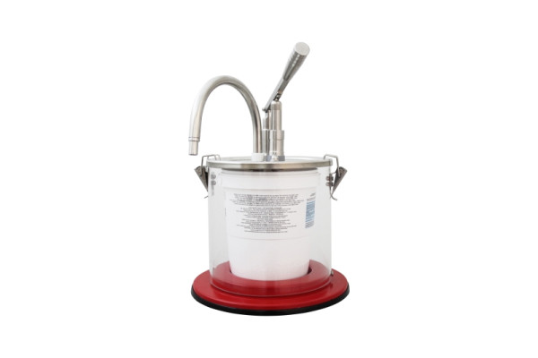 Schneider Gebäckfüller gebogen 180 Grad - Edelstahl, passend für ca. 3 kg Eimer, 152482