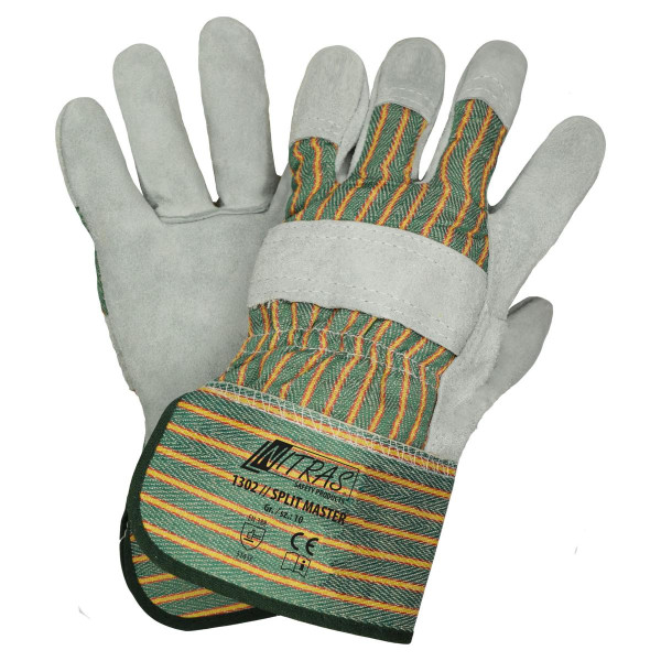 NITRAS Rindspaltlederhandschuh SPLIT MASTER, 1,2mm, Größe: 12, VE: 72 Paar, 1302-12