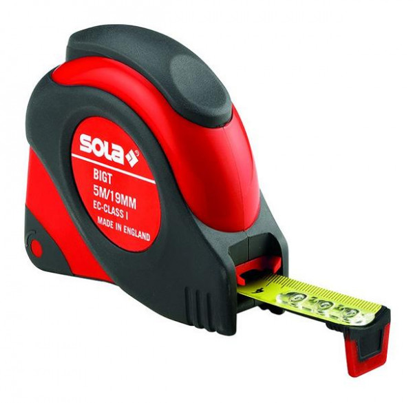 Sola Rollmeter (25 mm) BigT 8 m EG-Klasse 1, VE: 5 Stück, 50021401