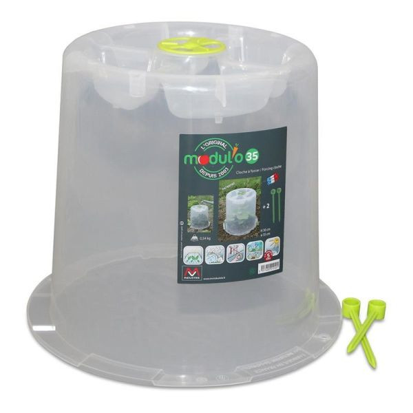 NOOR Pflanzglocke Durchmesser 35 x 30cm inklusive 2 Heringe, 090MV012401