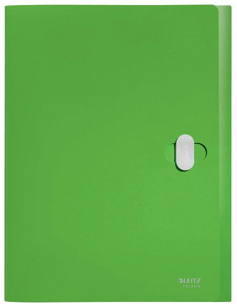 LEITZ 4623 Ablagebox Recycle, A4, 30 mm, PP, klimaneutral, grün, 4623-00-55