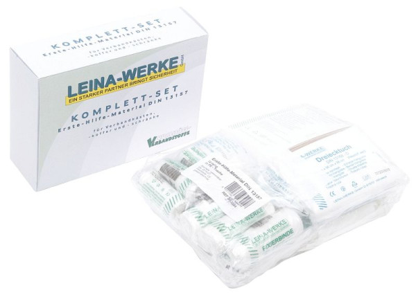 LEINA-WERKE Ersatzfüllung Erste-Hilfe-Set, 65-teilig, DIN 13157, 24001