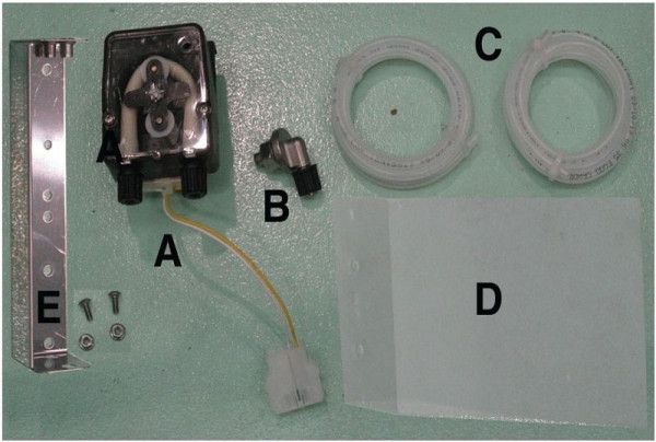 ZANUSSI Nachrüstkit Reinigungsmittelpumpe, für alle Untertisch- und Haubenspülmaschinen, 406864369