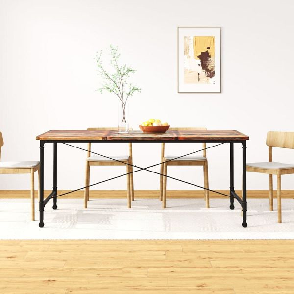 vidaXL Esstisch Altholz Massiv 180 cm, 243995, 8718475528708