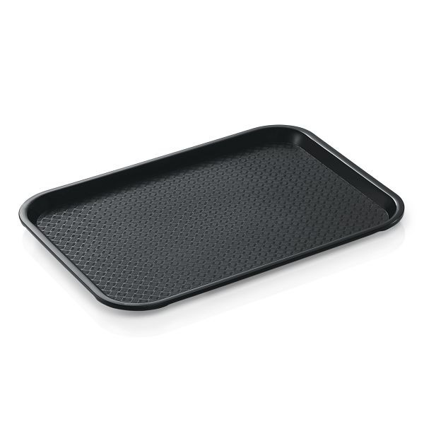 WAS Tray 95 Tablett, 35,3 x 27,5 cm, schwarz, Polypropylen, VE: 24 Stück, 9523355