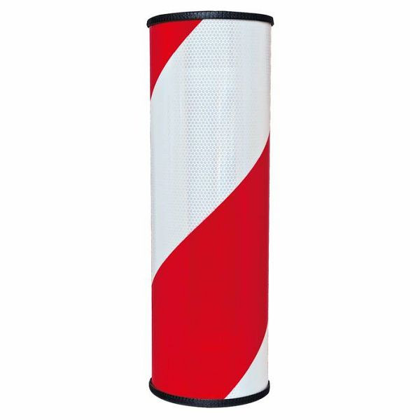 Stein HGS Verkehrsleitsäule -Twiggy-, 500 mm /rot-weiß/rechtsweisend, Folie Typ II, 732681t2