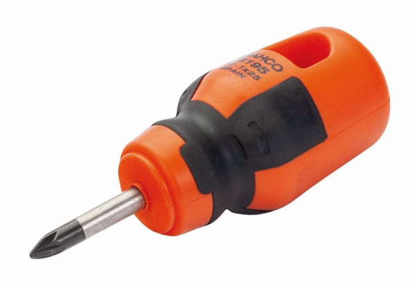Bahco Schraubendreher, kurz, PZ 2, 25 mm, B195.902.025, 7314150278251