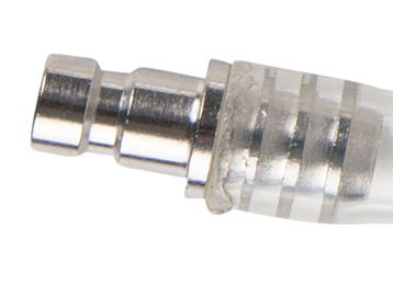 KS Tools Schnellkupplungsadapter für PU Schlauch 6,5 x 9,5 mm x 1,5 m, 150.9355-4