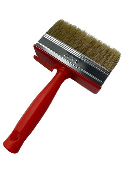 VaGo-Tools Pinsel Flach Malerpinsel Deckenbürste Maler Flächenstreicher 3x12cm, VE: 6 Stück, 197-120-6_vx