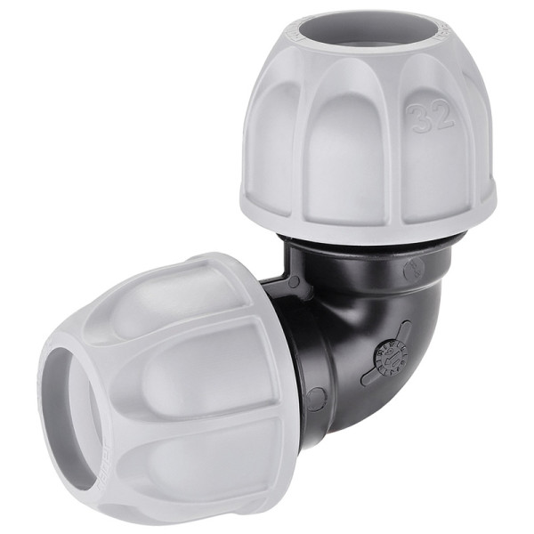 Claber Winkel-Klemmverbinder 1“ (32 mm) für unterirdische Bewässerung, VE: 8 Stück, CL902700000