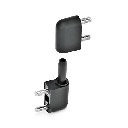 Ganter Scharniere mit Exzenterstift, Kunststoff (GN 160-28-64-C), VE: 25 Stück, 160-28-64-C