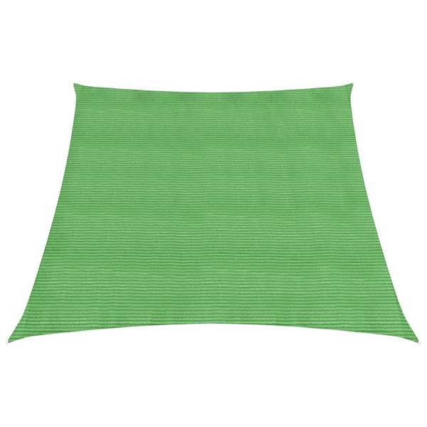 vidaXL Sonnensegel 160 g/m² Hellgrün 3/4x2 m HDPE, 311323
