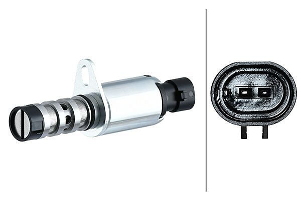 HELLA Steuerventil, Nockenwellenverstellung, 2-polig, Auslassseite/Einlassseite, 6NW 358 188-021