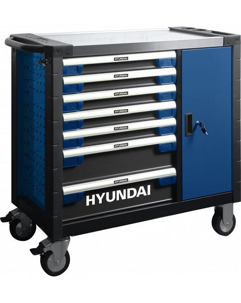 HYUNDAI Werkstattwagen, 305-teiliger Werkzeugset mit einem extra großen Wagen, SET 59004