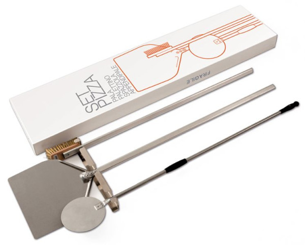 NordCap Pizza-Set Basic, 4 Teile, Wandschaufelträger, 419400410