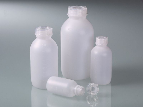 Bürkle Allzweckflaschen mit Inhaltsskala, Inhalt: 250 ml, 0301-0250