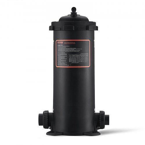 VEVOR Kartuschen-Poolfilter 380x380x710 mm für Einbau-Pools, oberirdische Pools, Whirlpools & aufblasbare Pools, Upgrade-Filter, ZHSKU00000000000126