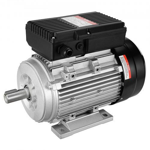 VEVOR 1,5kW Elektromotor 1400U/min AC220-240 V 9,85A 1-phasig 24mm Keilwelle, TYJLIECDJ172RCGCBV7