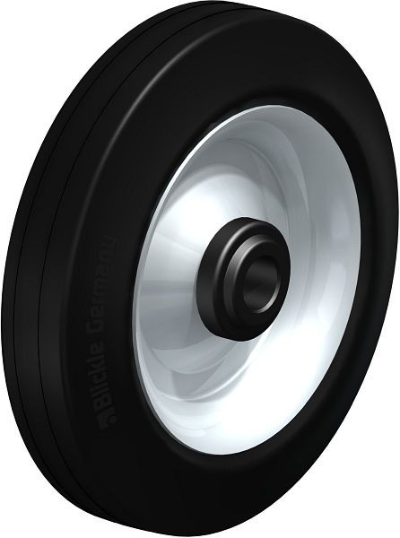 Blickle V 202/20R Rad aus Vollgummi, Schwarz, 41095