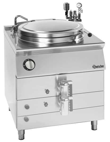 Bartscher Kochkessel 900 G150L, Eigenschaften: Kesselboden aus Edelstahl AISI 316, 2999021
