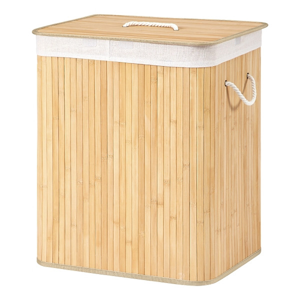 SONGMICS Wäschekorb, Gelb, 50x40x61 cm, LCB014Y01, 0194343331867