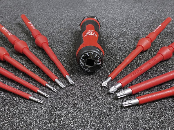 Haupa Drehmomentschraubendreher 2K-VDE-Torque Set Tx 0,5-3,5 Nm, 102703-1