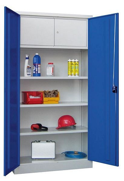 Pavoy Flügeltürenschrank 1950/600/1000, Drehgriff, Wertfach, Böden gepulvert, 31316-100-601-512910