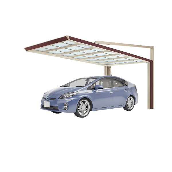 Ximax Aluminium Carport My-Port Next Typ 2651 Typ 60 Standard Sepiabraun, 73105